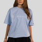 Focus on yourself T Shirt Babyblau