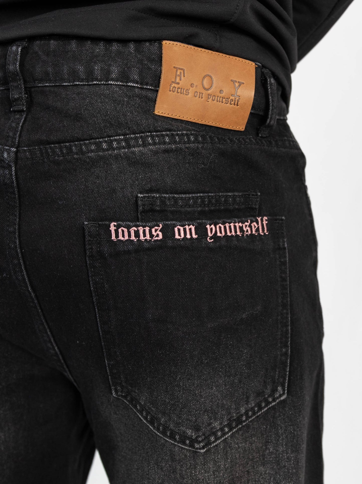 F.O.Y Cherry Blossom Jeans Men